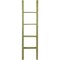 Ekena Millwork 15"W x 60"H x 3 1/2"D Vintage Farmhouse 4 Rung Ladder, Barnwood Decor Collection, Restoration Green DECR015X060X04LDRGR - alternate 4